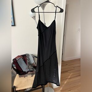 Vintage bebe 100% Silk Dress